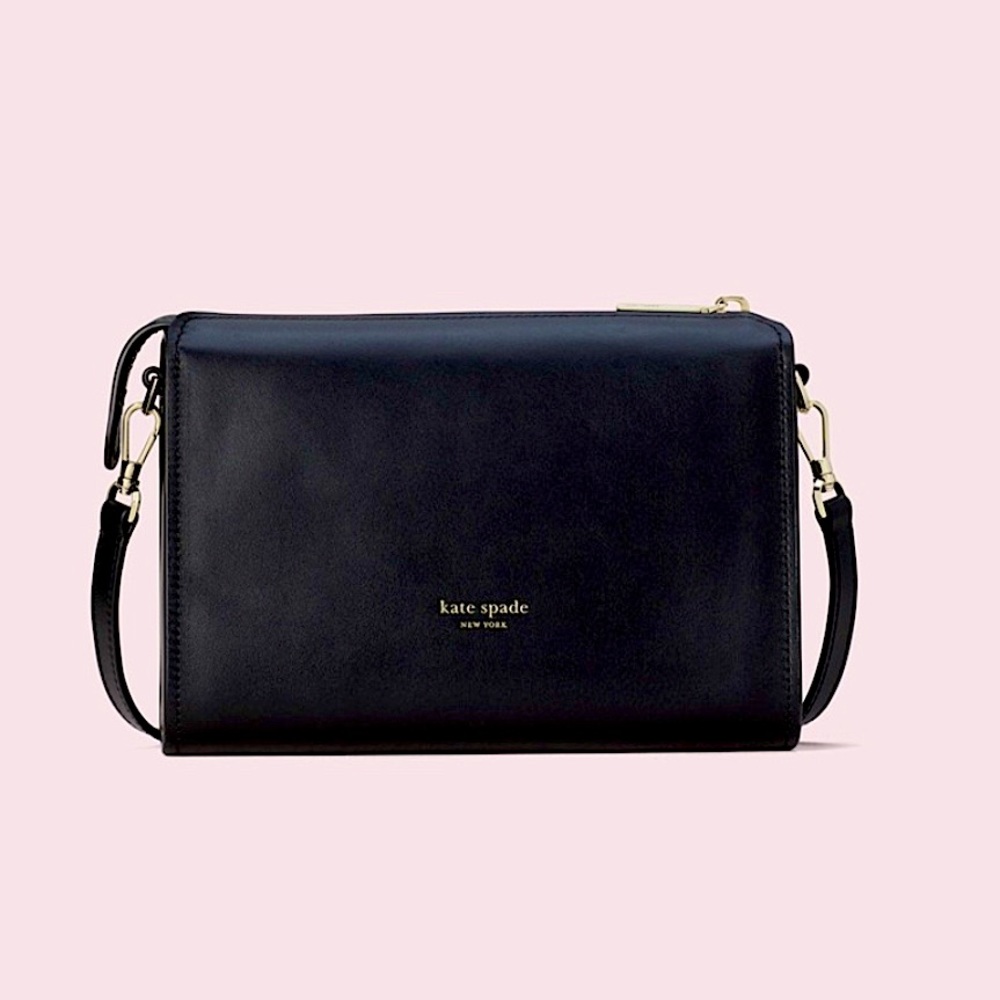 NWT Kate spade Medium Andi Crossbody -Black